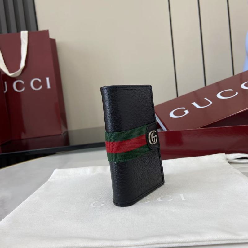 Портмоне Gucci с красно-зеленой лентой