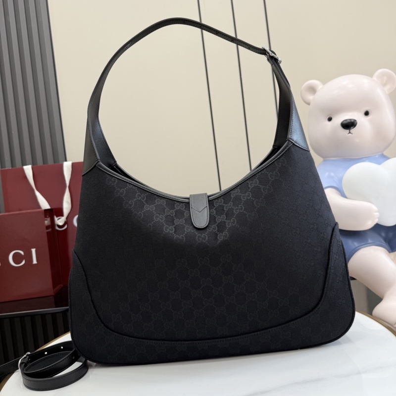 Сумка-хобо Gucci с принтом GG