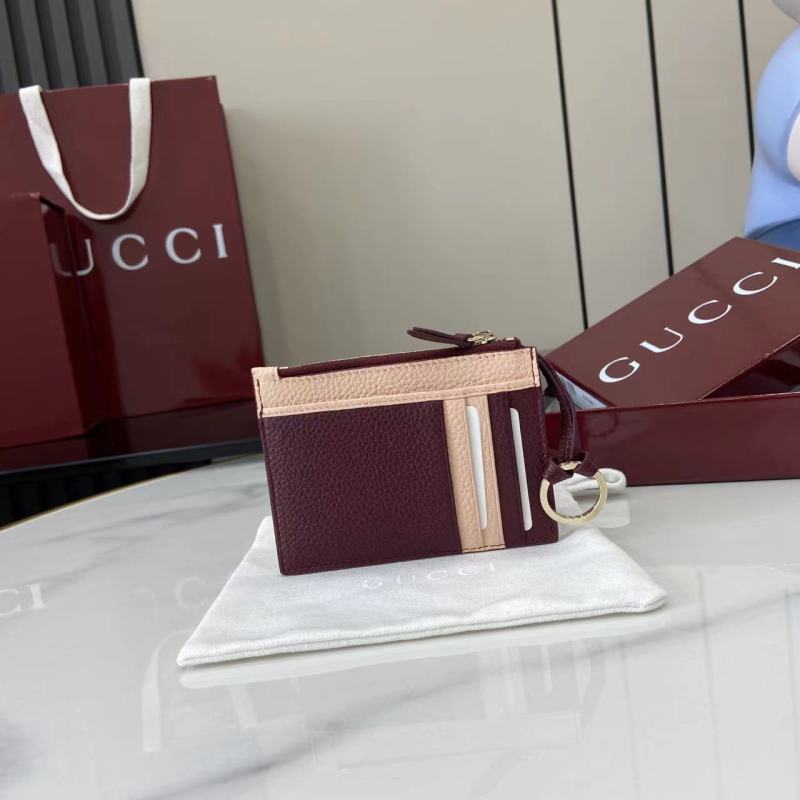 Портмоне Gucci с молнией и кольцом
