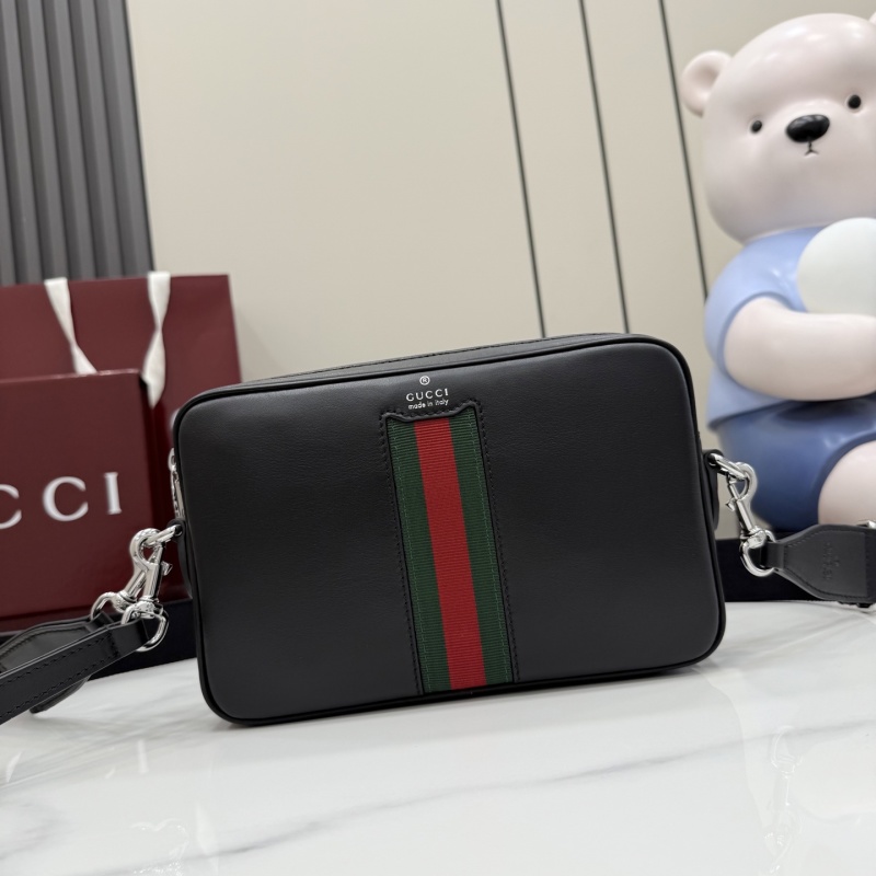 Сумка Gucci с красно-зеленой полосой