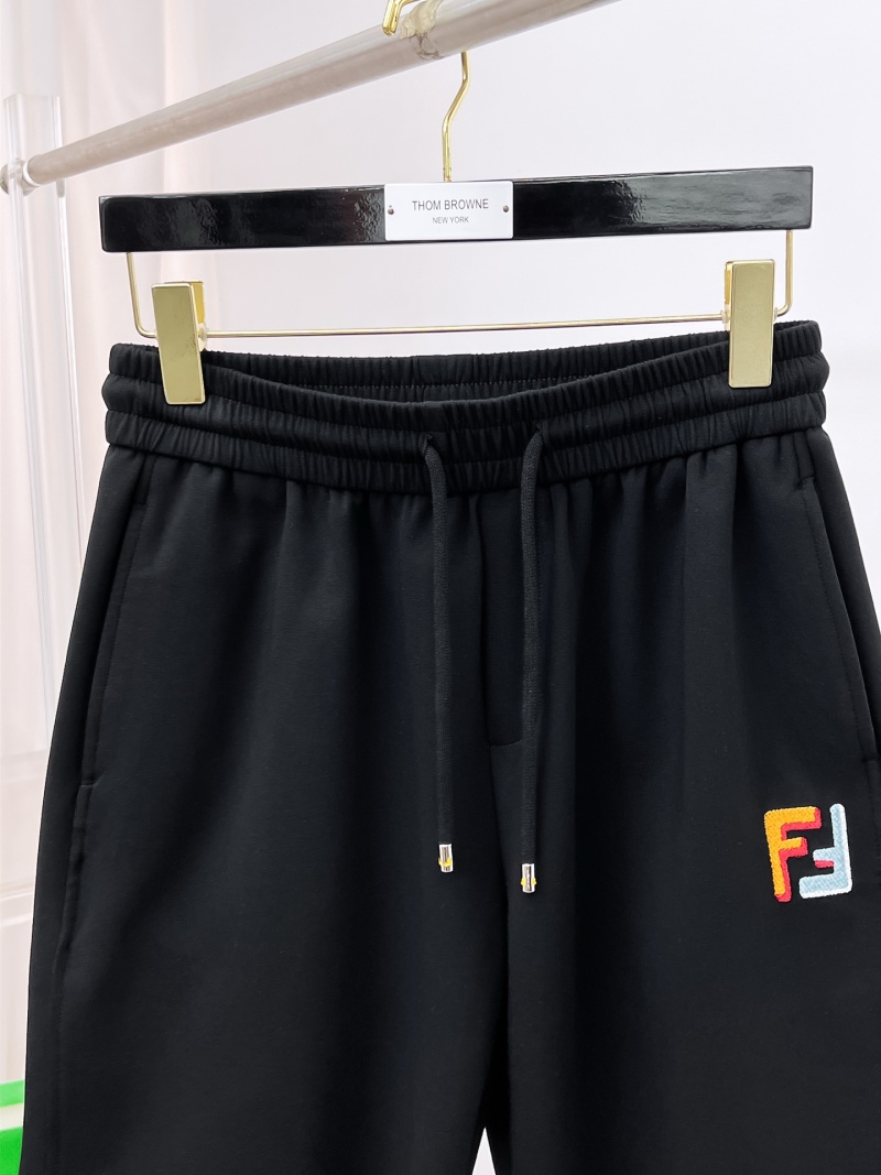Шорты мужские черные Fendi
