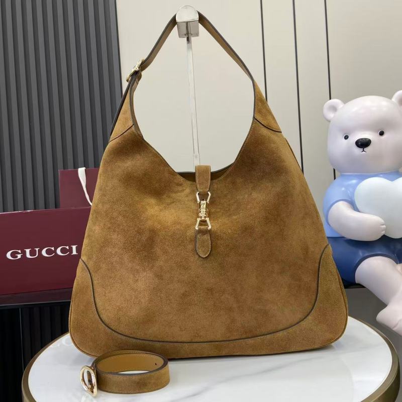 Сумка-мешок Gucci замшевая