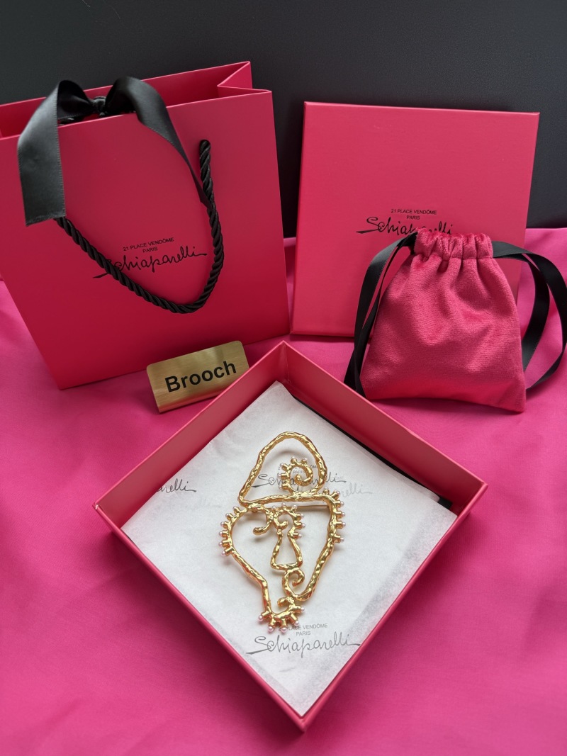 Брошь Schiaparelli