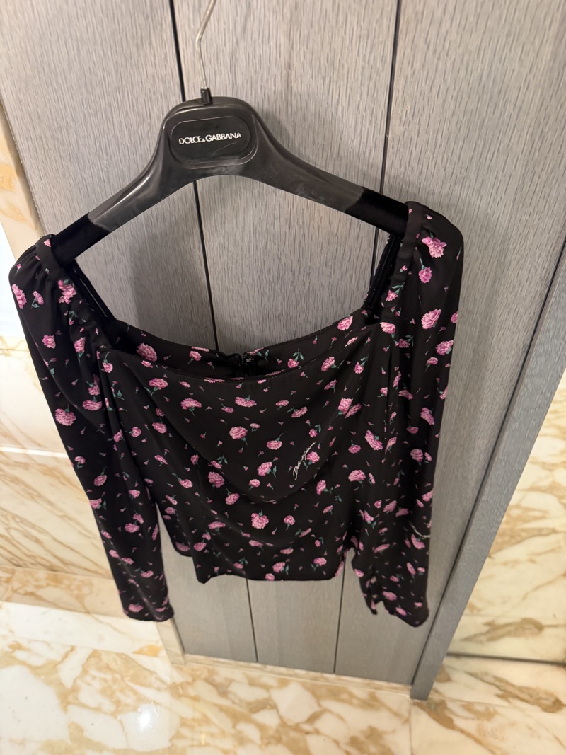 Блузка с цветочным принтом Dolce & Gabbana