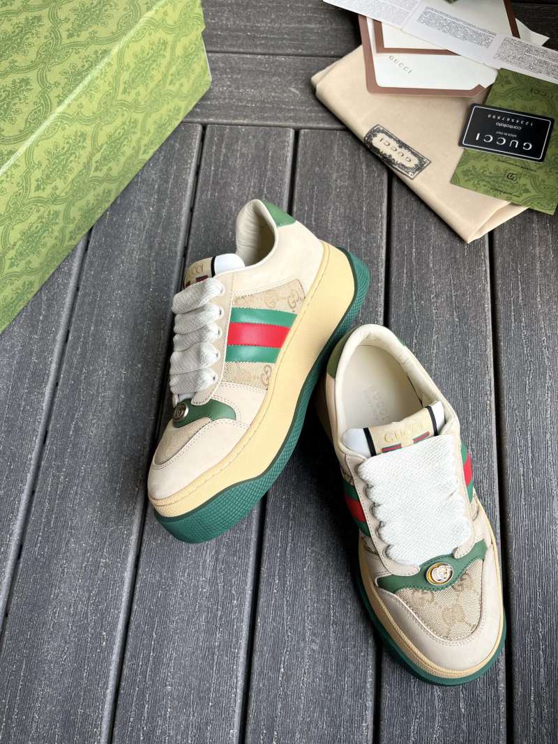 Кроссовки женские Gucci в стиле Double R