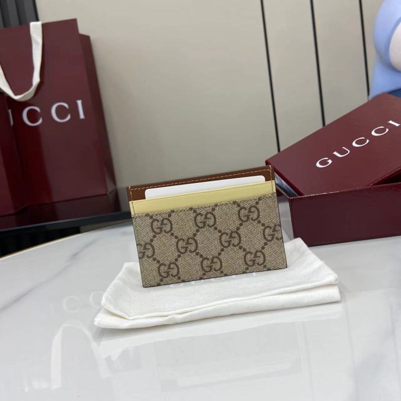 Картхолдер Gucci с принтом мультяшного медведя