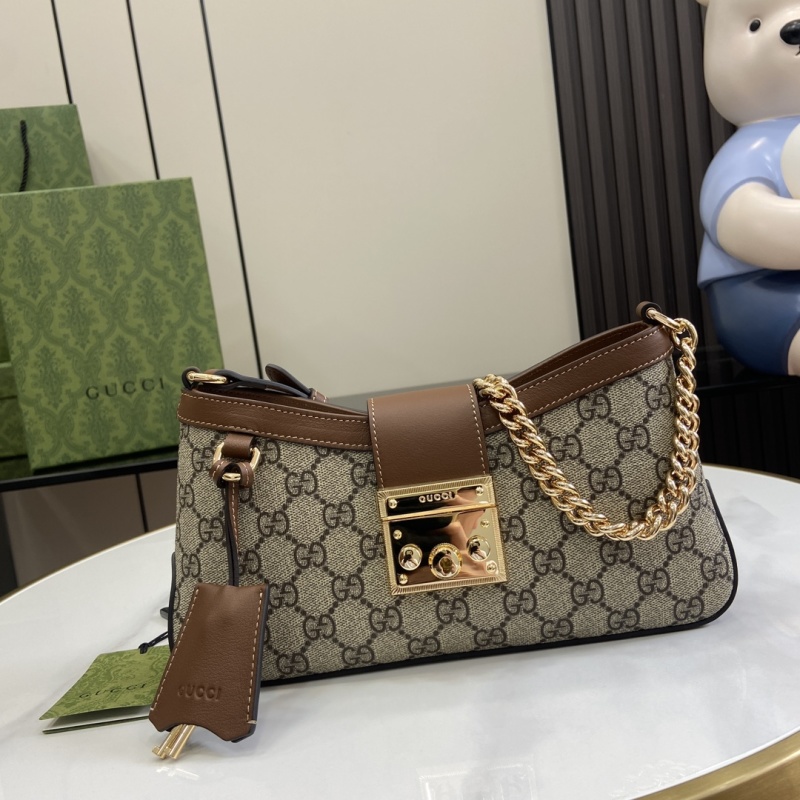 Сумка Gucci с цепочкой и замком