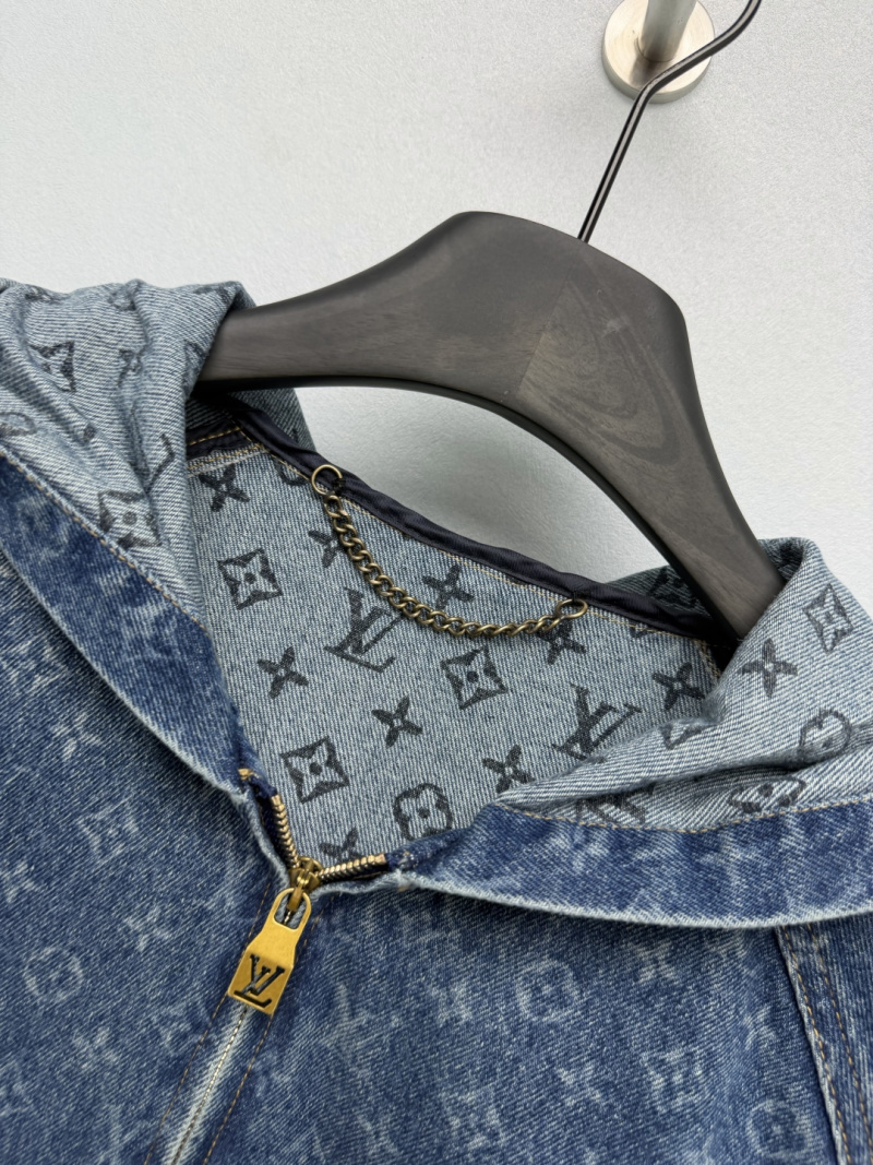 Джинсовая куртка Louis Vuitton с монограммой