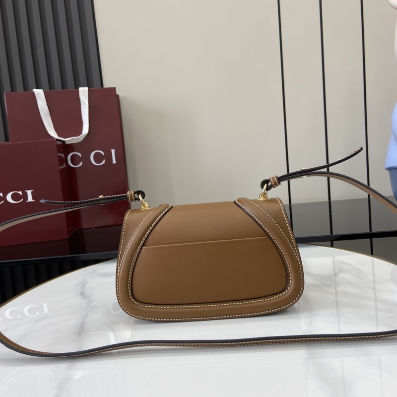Сумка Gucci коричневая с логотипом