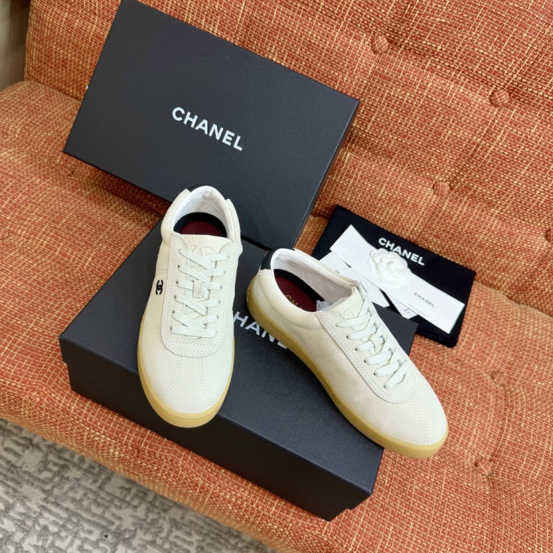 Женские шнурованные кроссовки Chanel