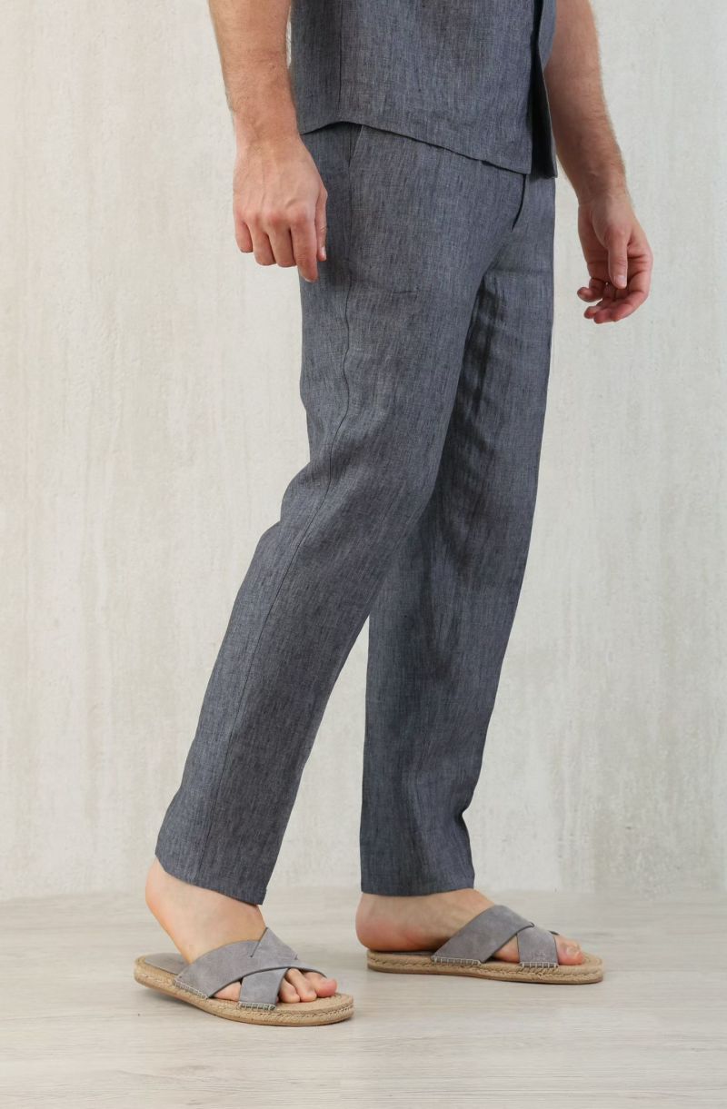 Брюки мужские серые Brunello Cucinelli