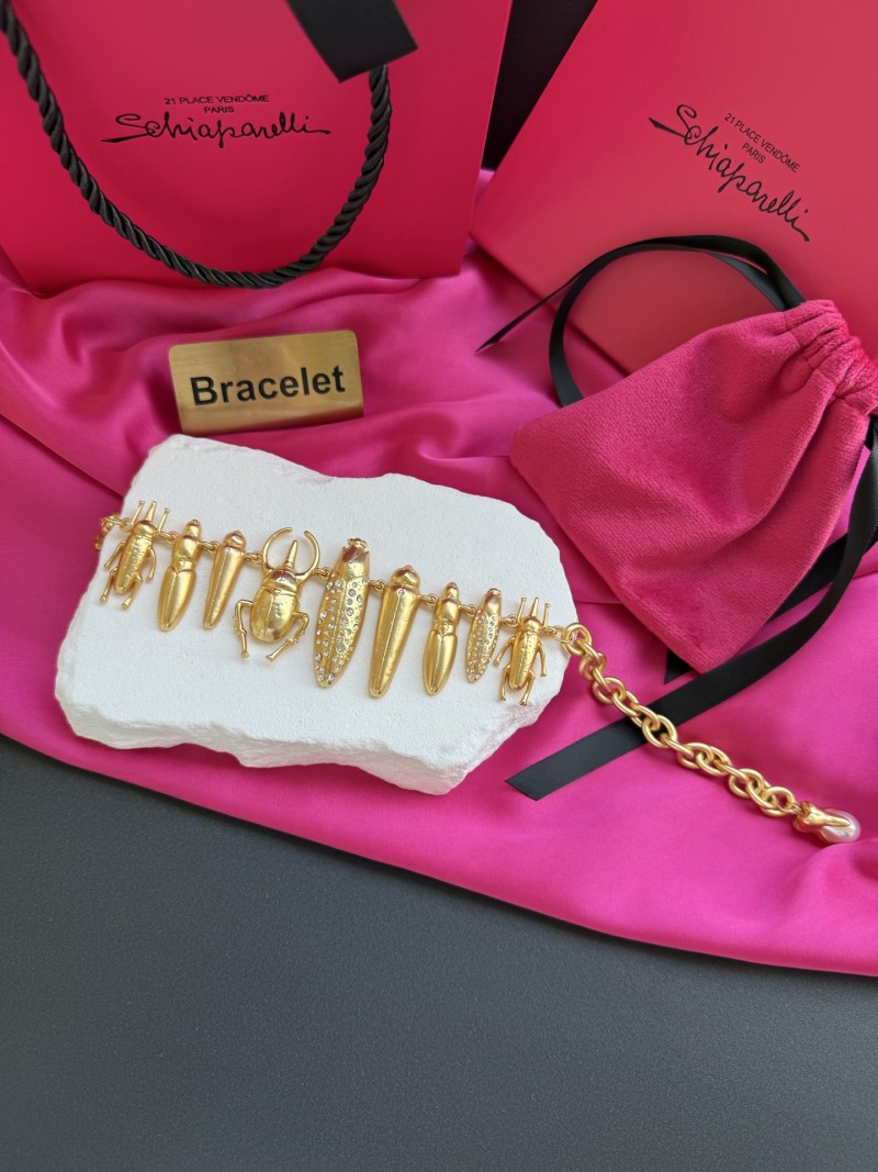Браслет с бабочками и жуками Schiaparelli