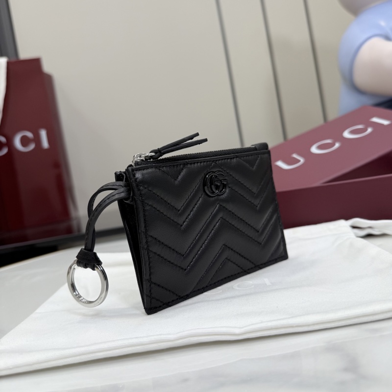 Кошелек Gucci с молнией и логотипом