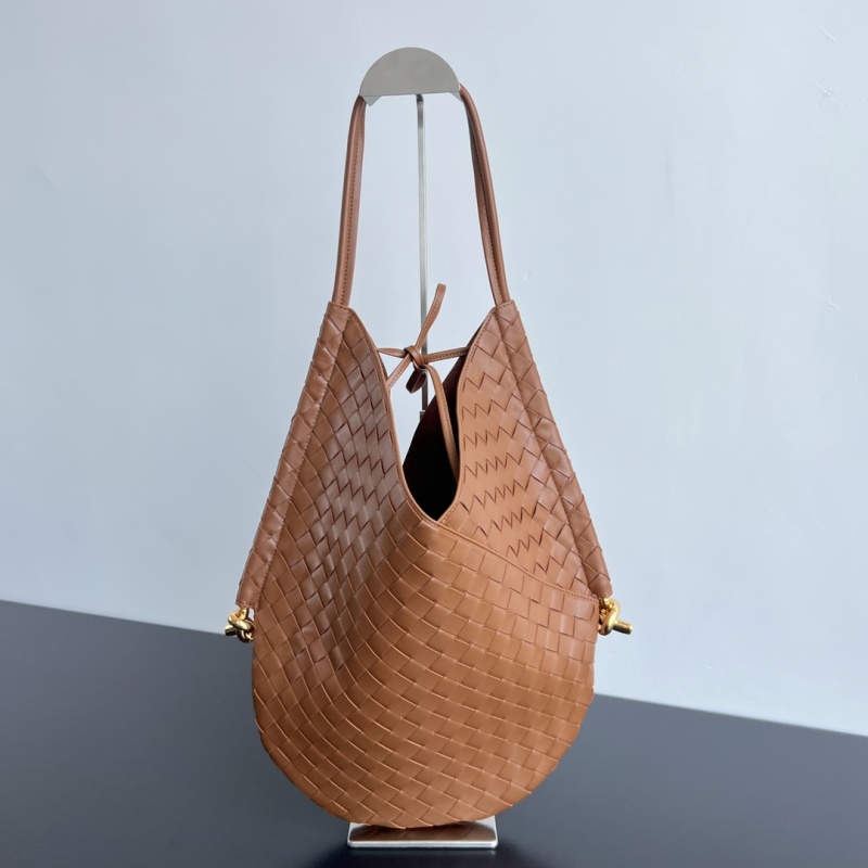 Кожаная сумка-тоут с плетением Bottega Veneta