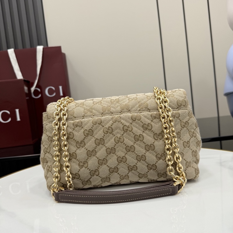Сумка Gucci GG Canvas с цепочкой