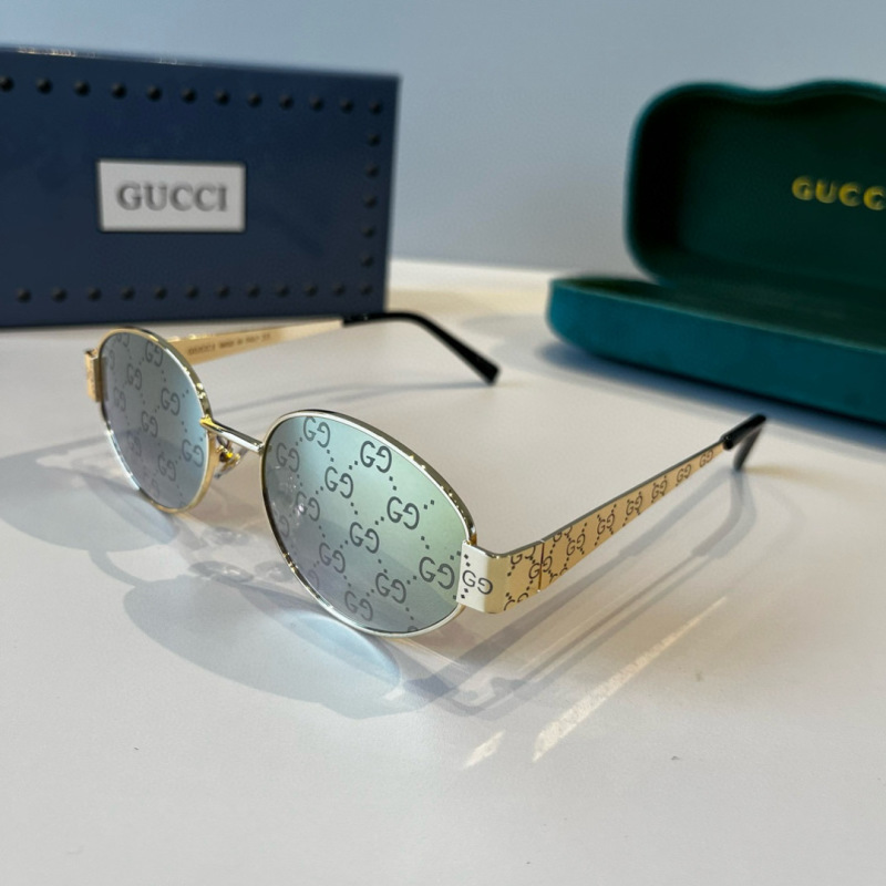 Gucci женские солнцезащитные очки с принтом GG