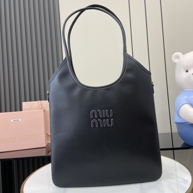 Сумка-тоут Miu Miu черная