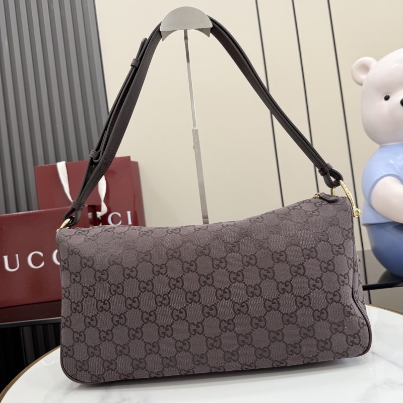 Сумка Gucci GG Canvas с длинным ремнем