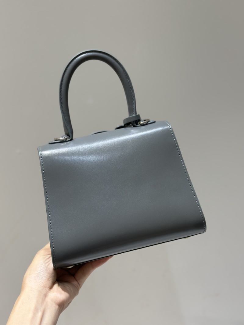 Сумка серая стиль Delvaux Brilliant