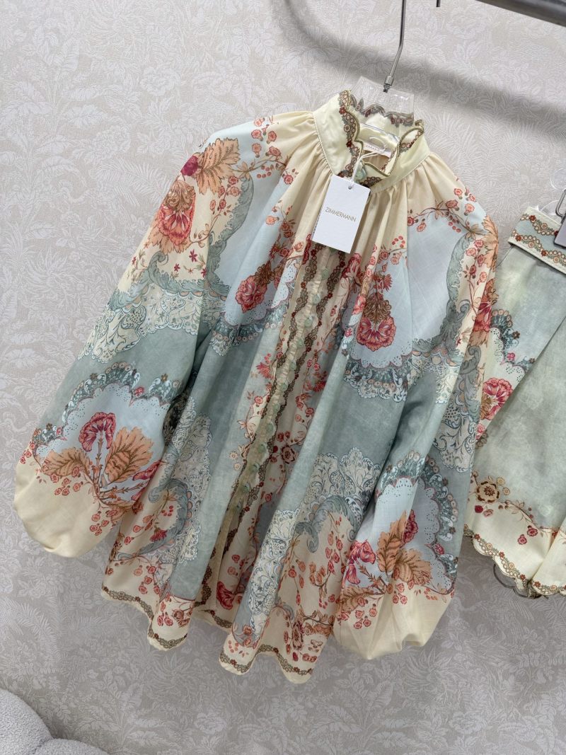 Цветочный комплект Zimmermann с высокой талией