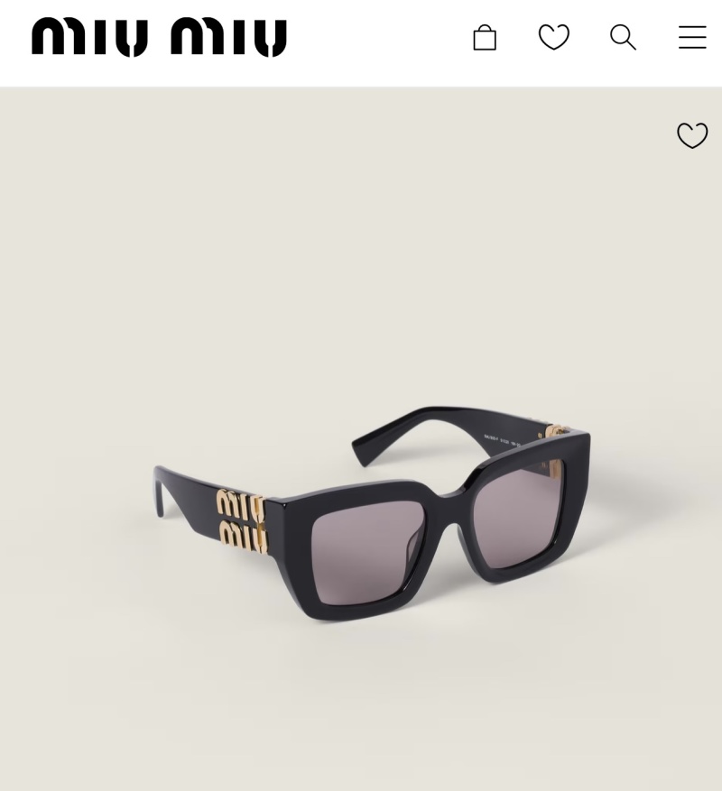 Солнцезащитные очки Miu Miu, модель SMU B05-F