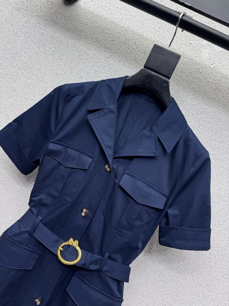 Повседневное платье с поясом Gucci