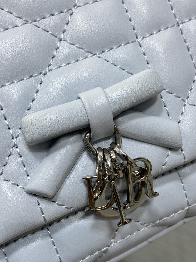 Сумка Dior светло-голубая