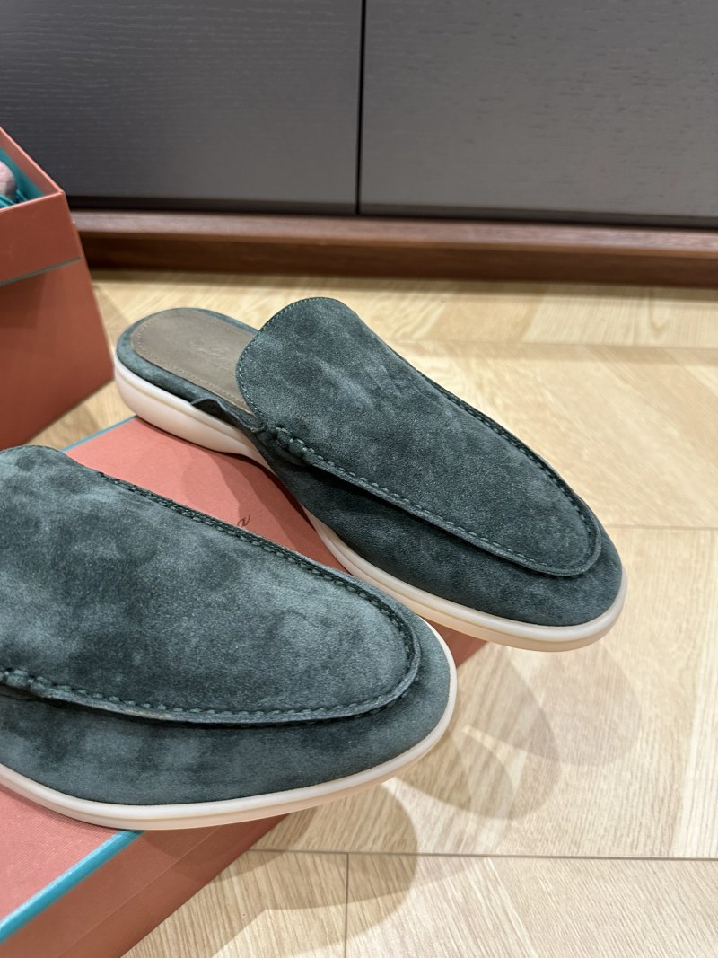 Мокасины мужские замшевые Loro Piana
