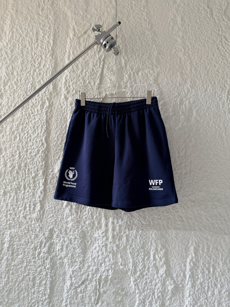 Шорты Balenciaga с принтом WFP
