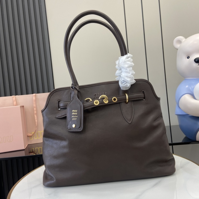 Сумка Miu Miu Archive Brown Leather