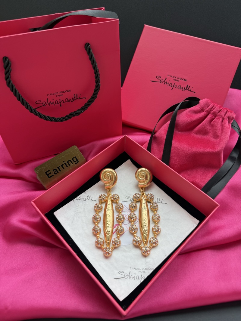 Серьги Schiaparelli