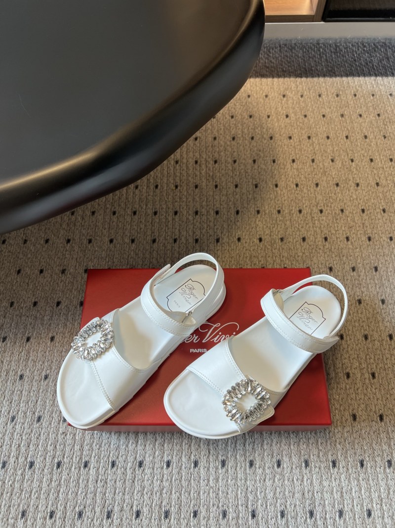 Босоножки Roger Vivier белые