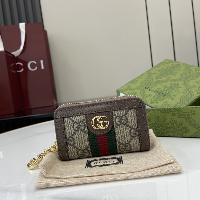 Кошелёк Gucci с монограммой и замком