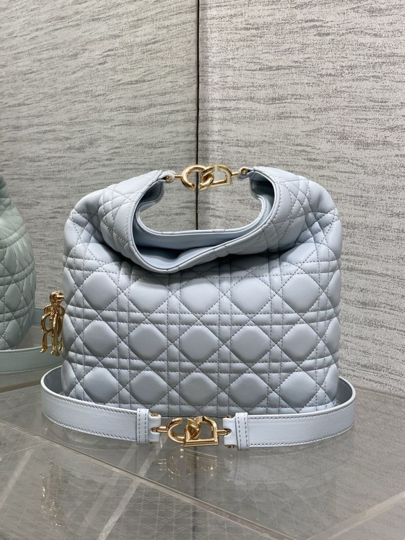 Сумка Dior Lady Dior светло-голубая