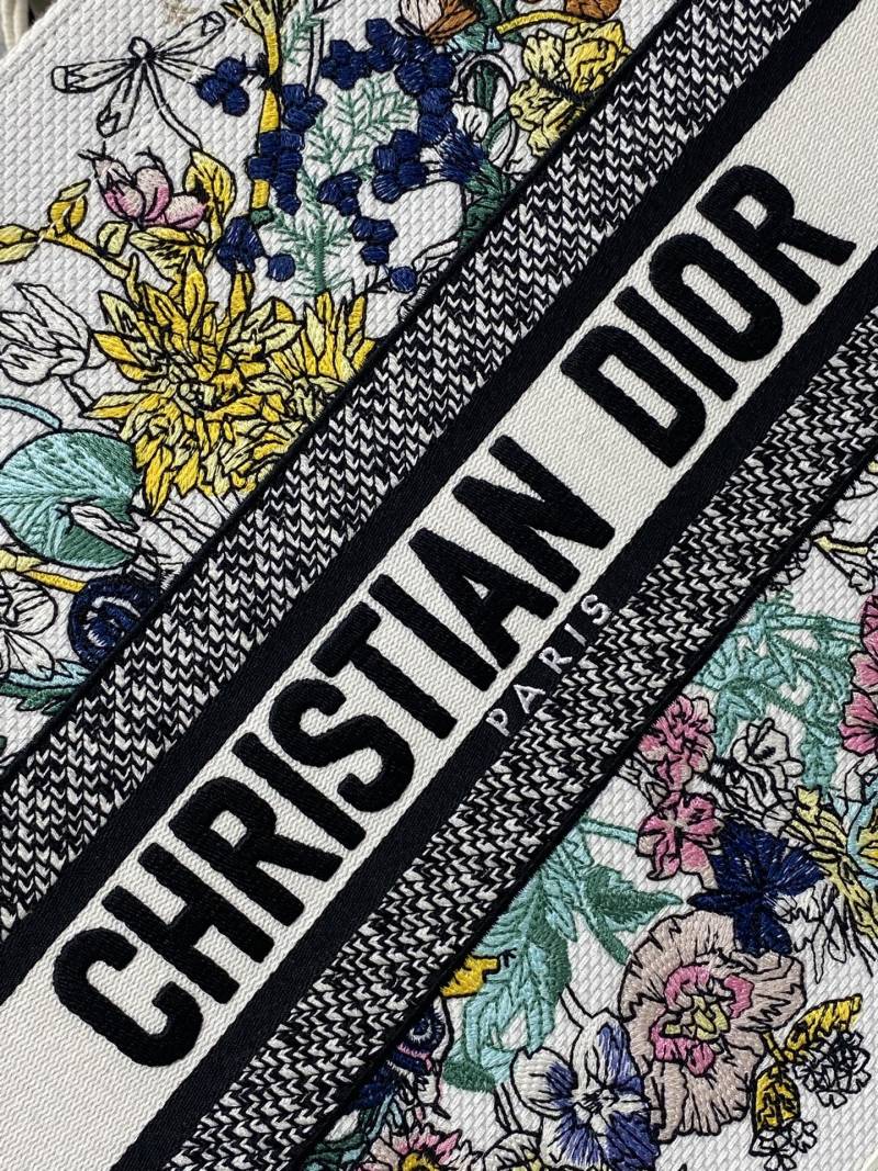 Сумка-тоут Christian Dior с цветочным принтом