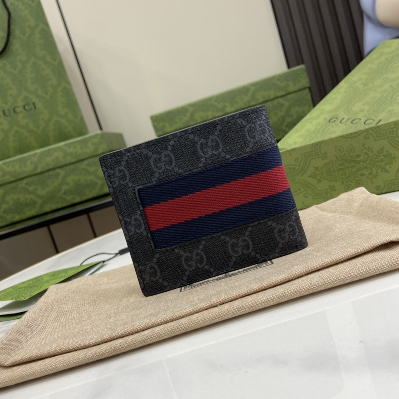 Портмоне Gucci с красно-синей полосой
