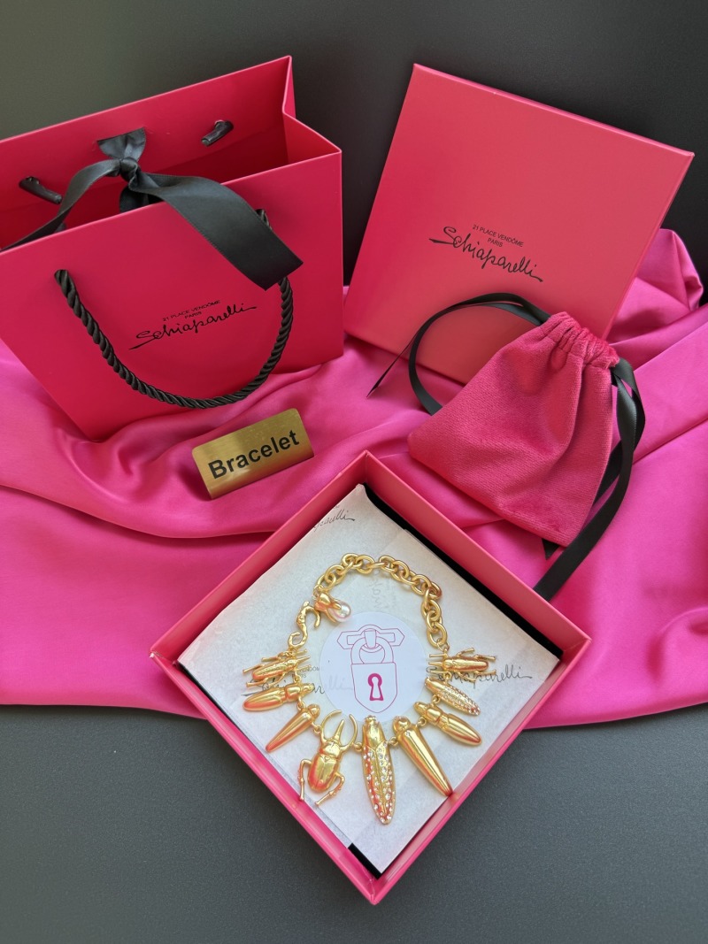 Браслет с бабочками и жуками Schiaparelli