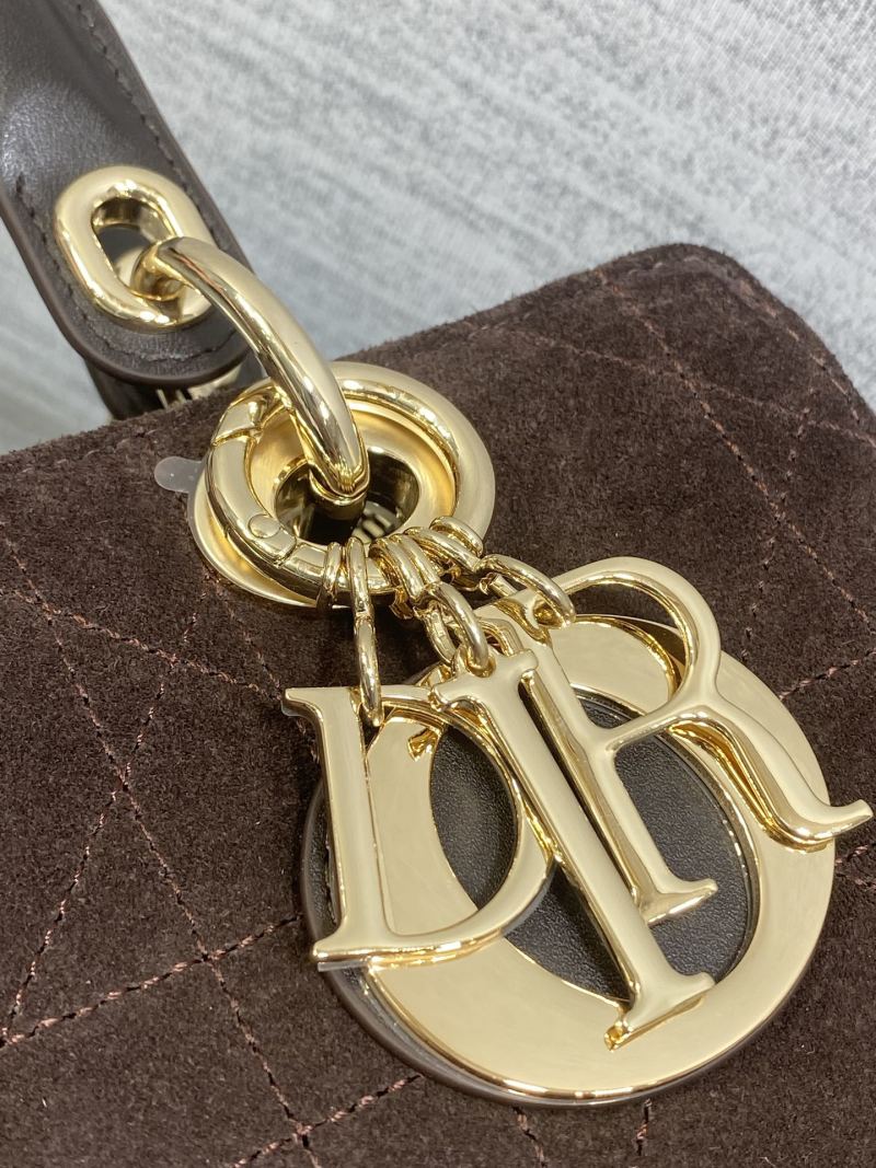 Сумка Dior Lady Dior из замши