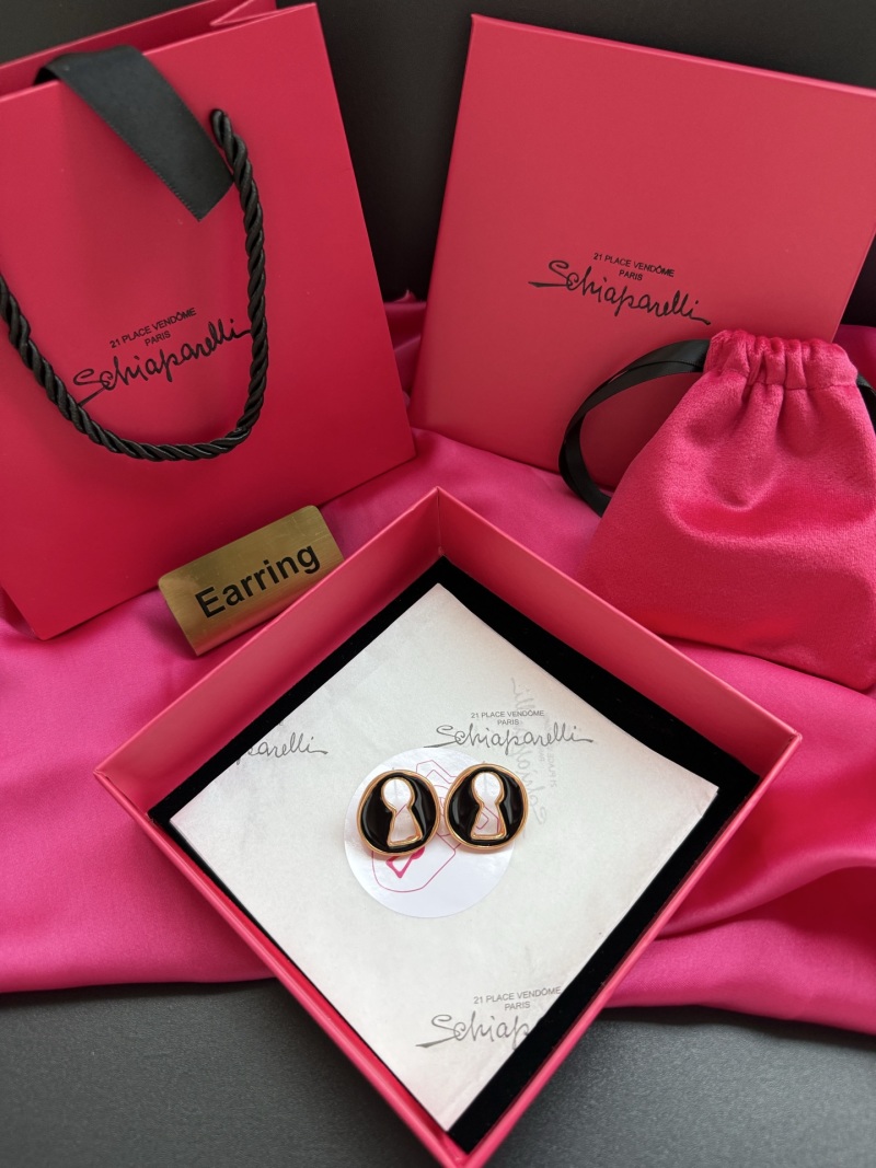 Серьги Schiaparelli в форме ключа