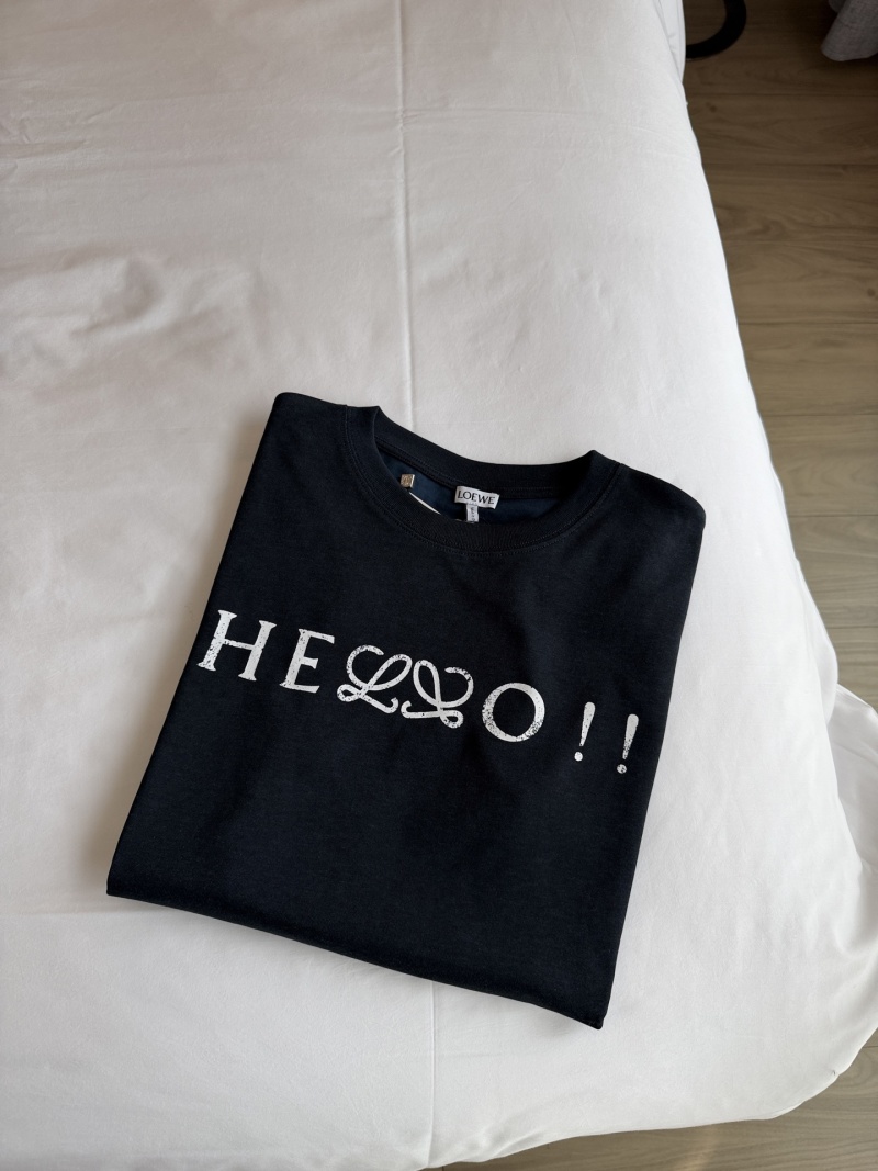 Футболка Loewe с принтом HELO