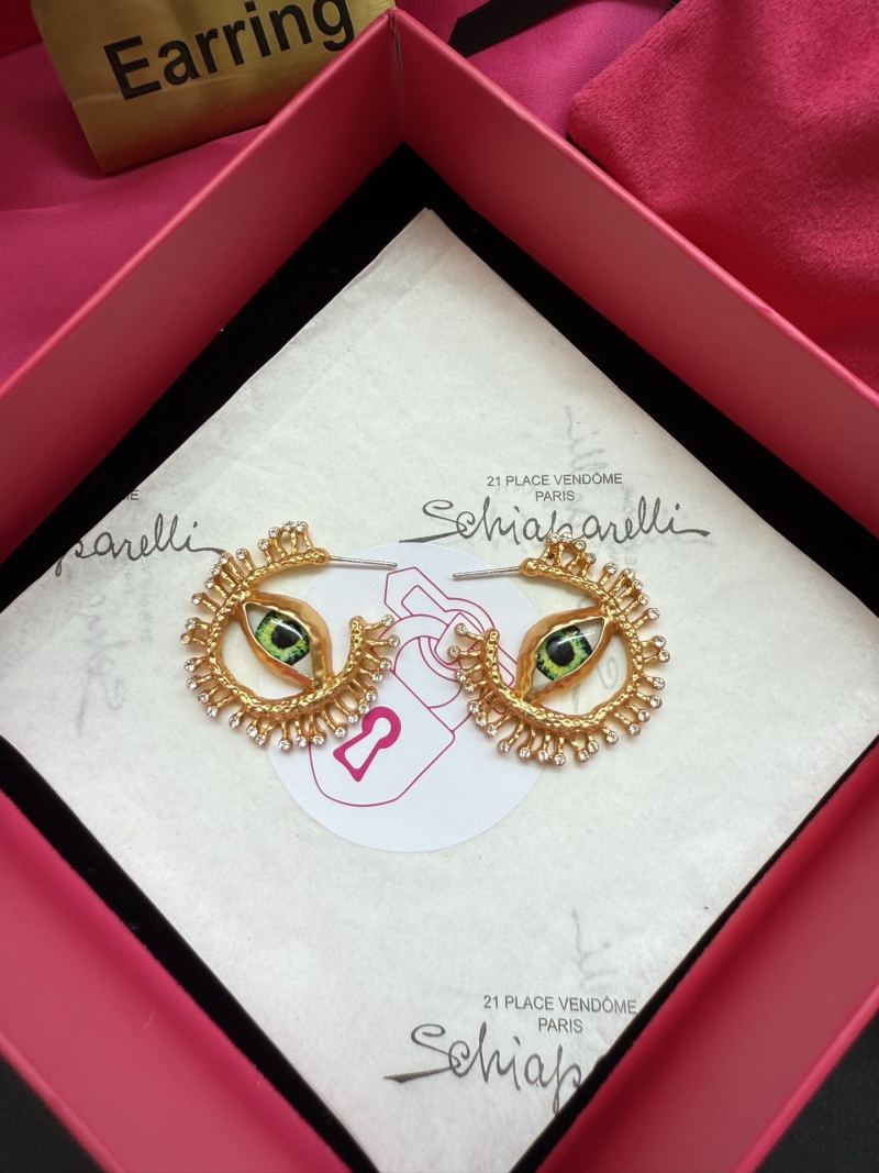 Серьги Schiaparelli с глазами