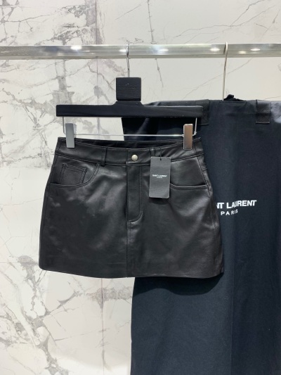 Мини-юбка Saint Laurent