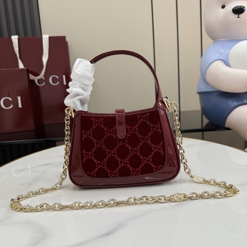 Сумка Gucci винтажная красная