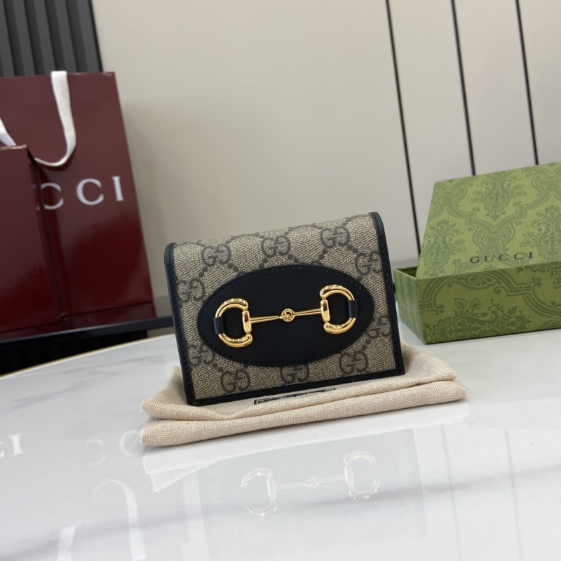 Портмоне Gucci с принтом GG и фурнитурой