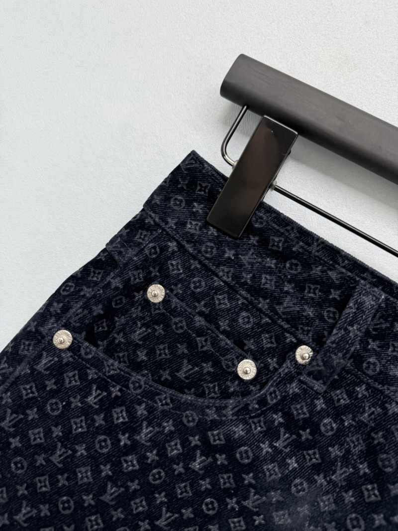 Юбка Louis Vuitton с монограммой