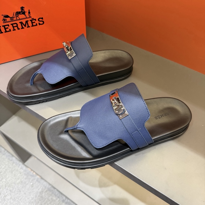 Мужские шлёпанцы Hermes Hermès