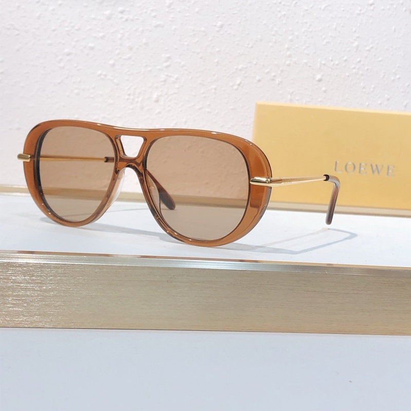 Солнцезащитные очки Loewe модель LW50112I тигровая глазурь