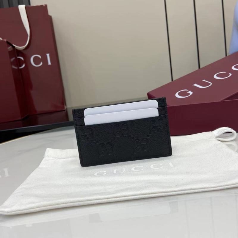 Картхолдер Gucci черный с логотипом