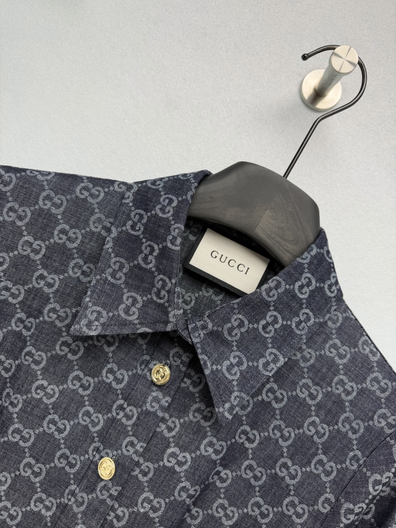 Платье Gucci с двойным GG-узором