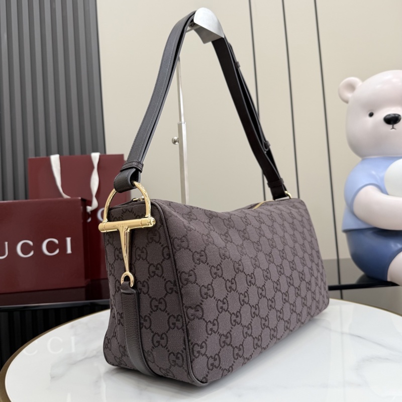 Сумка Gucci GG Canvas с длинным ремнем